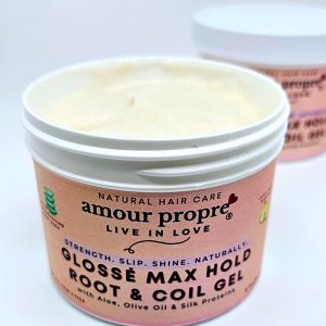 Product Image and Link for Glossé Max Hold Root & Coil Gel
with Aloe, Olive Oil & Silk Proteins