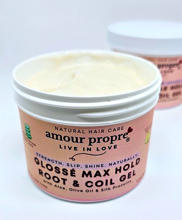 Product Image and Link for Glossé Max Hold Root & Coil Gel
with Aloe, Olive Oil & Silk Proteins