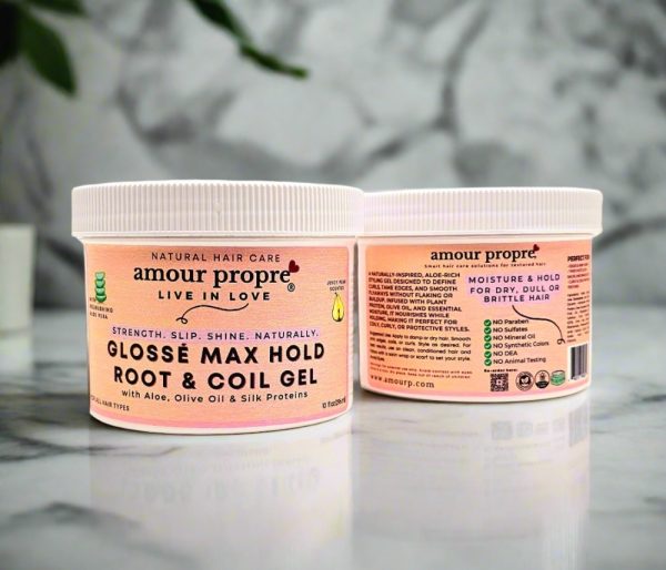 Product Image and Link for Glossé Max Hold Root & Coil Gel
with Aloe, Olive Oil & Silk Proteins