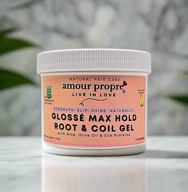 Product Image and Link for Glossé Max Hold Root & Coil Gel
with Aloe, Olive Oil & Silk Proteins