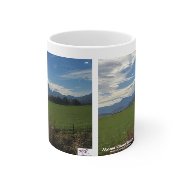 Product Image and Link for Mug 11oz:  “Mount Vernon Verdant(tm)”