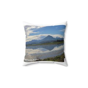 Product Image and Link for Faux Suede Square Pillow:  “Mount Vernon Reflect(tm)”