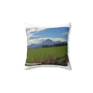 Product Image and Link for Faux Suede Square Pillow:  “Mount Vernon Verdant(tm)”