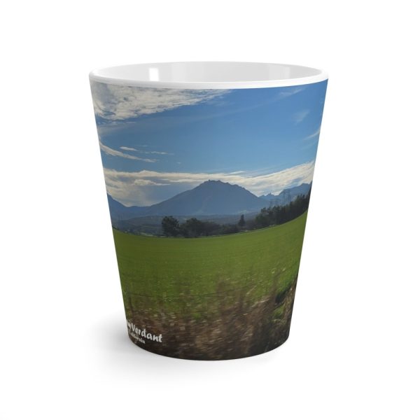 Product Image and Link for Latte mug 12oz:  Mount Vernon Verdant