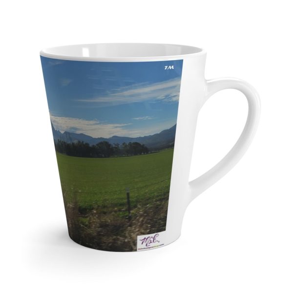 Product Image and Link for Latte mug 12oz:  Mount Vernon Verdant
