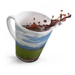 Product Image and Link for Latte mug 12oz:  Mount Vernon Verdant
