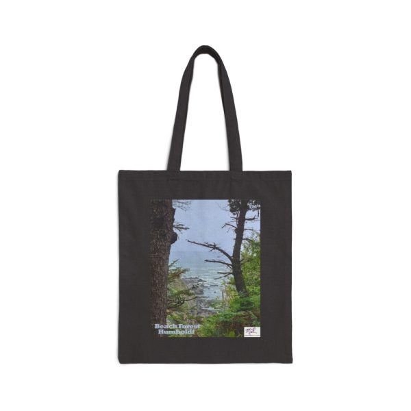 Product Image and Link for Cotton Canvas Tote Bag – Beach Forest Humboldt(tm) – Natural or Black