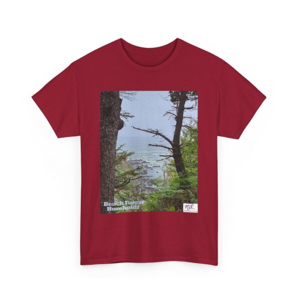 Product Image and Link for Unisex Heavy Cotton Tee – Beach Forest Humboldt(tm)