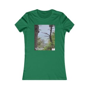Product Image and Link for Women’s Favorite Tee – “Beach Forest Humboldt(tm)”