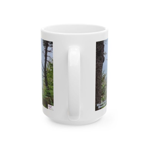 Product Image and Link for Ceramic Mug 15oz: “Beach Forest Humboldt(tm)”