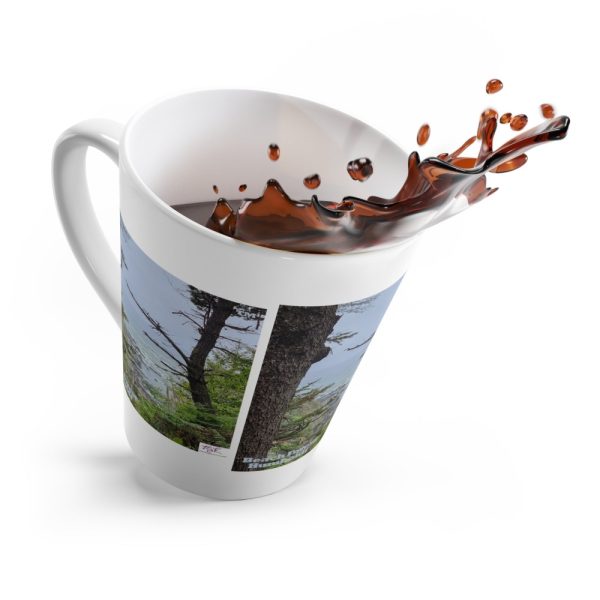 Product Image and Link for Latte Mug 12oz.: “Beach Forest Humboldt(tm)”