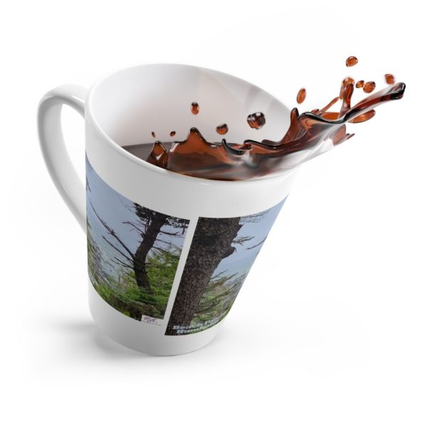 Product Image and Link for Latte Mug 12oz.: “Beach Forest Humboldt(tm)”