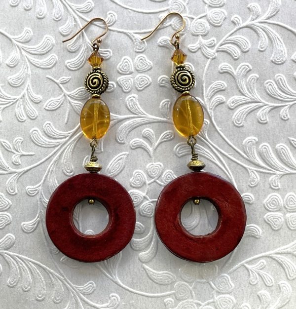 Product Image and Link for Leather Earrings