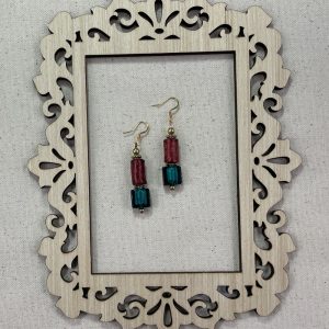 Product Image and Link for Leather Tube Earrings