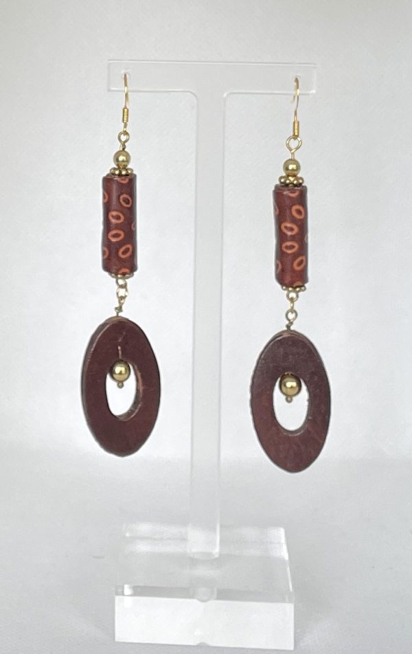 Product Image and Link for Leather Earrings