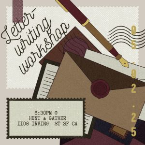 Product Image and Link for 05.02.2025 Mother’s Day Letter-Writing Workshop