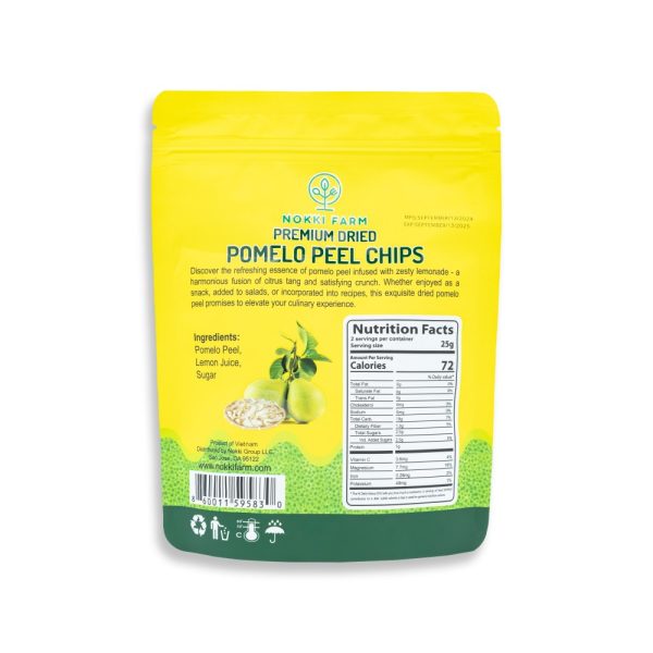 Product Image and Link for Freeze Dried Pomelo Peel Chips