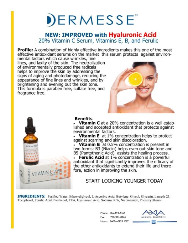 Product Image and Link for Dermesse 20% Vit. C Serum