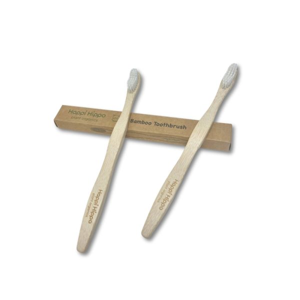 Product Image and Link for Hippotanicals Bamboo Toothbrushes – Set of 12