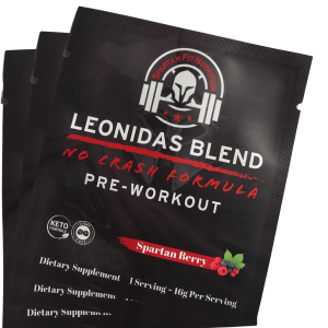 Product Image and Link for The Leonidas Blend Pre-Workout Drink | Regain Energy & Vitality – SINGLE SERVE PACKET