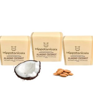 Product Image and Link for Hippotanicals Almond Coconut Soap – 3 Pack