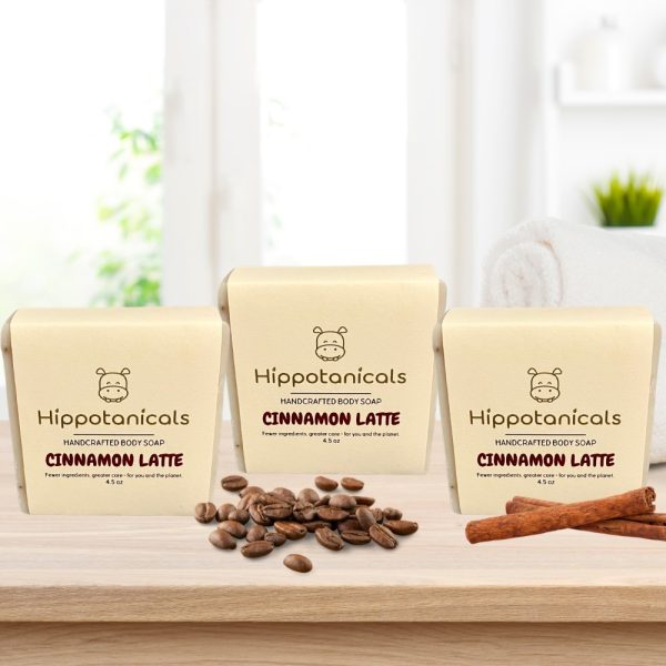 Product Image and Link for Hippotanicals Cinnamon Latte Soap – 3 Pack