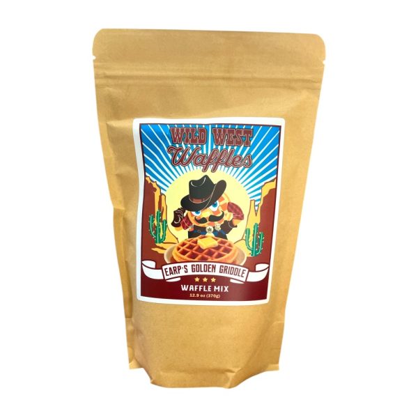 Product Image and Link for Wild West Waffle Original Waffle Mix – 12.9oz