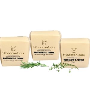 Product Image and Link for Hippotanicals Rosemary & Thyme Soap – 3 Pack