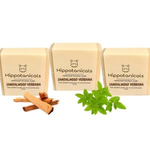 Product Image and Link for Hippotanicals Sandalwood Verbana Soap – 3 Pack