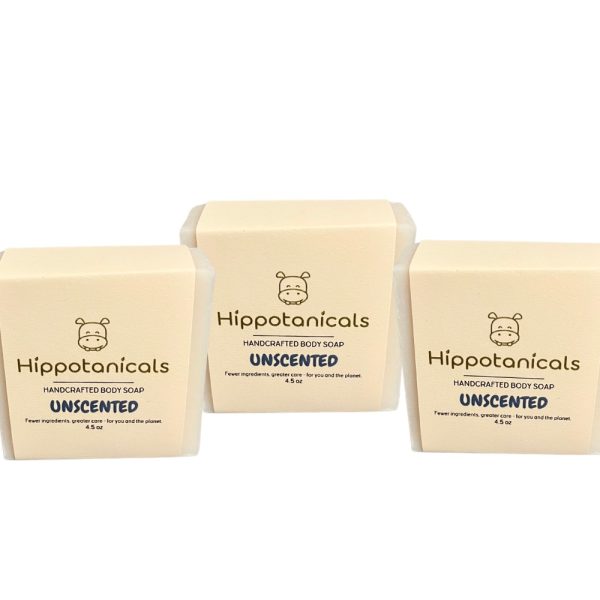 Product Image and Link for Hippotanicals Unscented Soap – 3 Pack