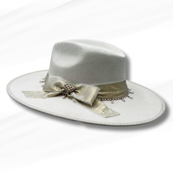 Product Image and Link for Isabel – Luxury Bridal Western Hat
