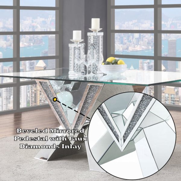Product Image and Link for SLEEK AND STUNNING NORALIE DINING TABLE SET
