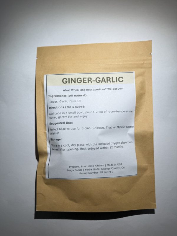 Product Image and Link for Ginger Garlic Cube
