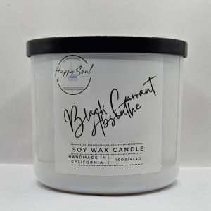Product Image and Link for Black Currant Absinthe 3-Wick Soy Candle (16oz)