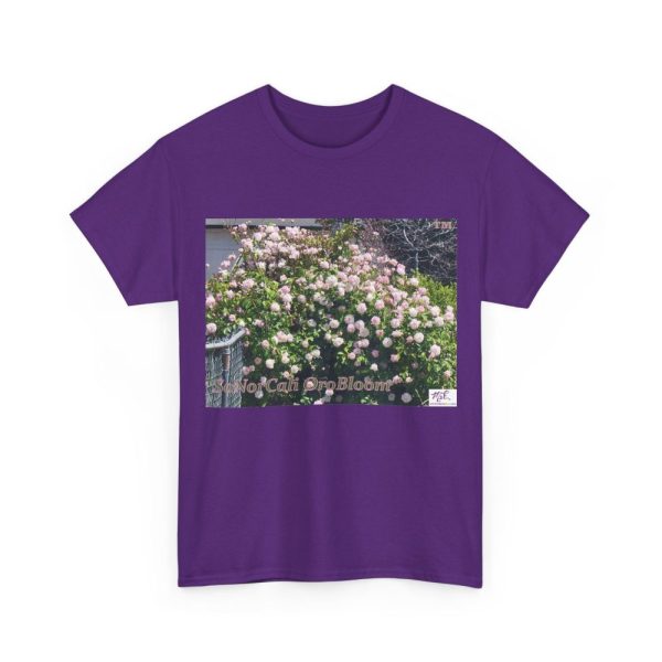 Product Image and Link for Unisex Heavy Cotton Tee:  “SoNorCali(tm)” – “OroBloom(tm)” – Blank Sleeves
