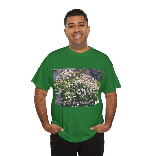 Product Image and Link for Unisex Heavy Cotton Tee:  “SoNorCali(tm)” – “OroBloom(tm)” – Blank Sleeves