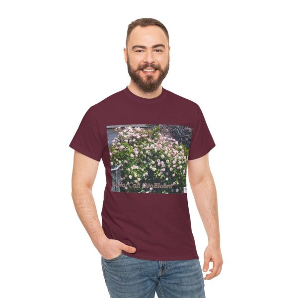 Product Image and Link for Unisex Heavy Cotton Tee:  “SoNorCali(tm)” – “OroBloom(tm)” – Blank Sleeves