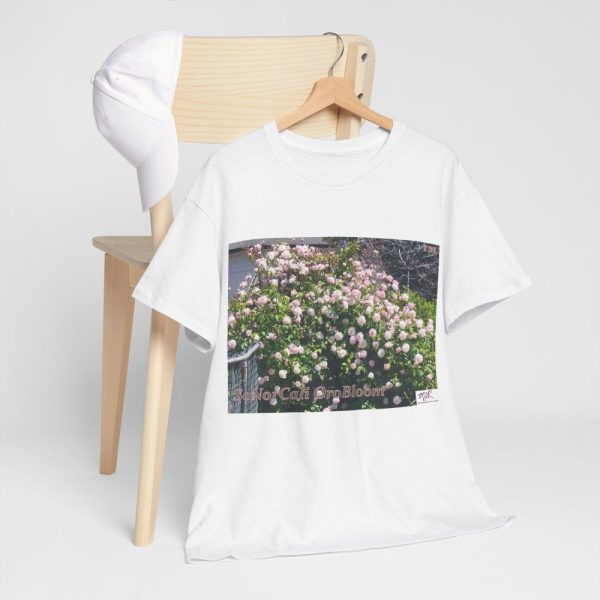 Product Image and Link for Unisex Heavy Cotton Tee:  “SoNorCali(tm)” – “OroBloom(tm)” – Blank Sleeves