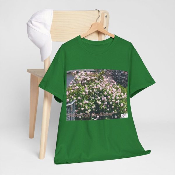 Product Image and Link for Unisex Heavy Cotton Tee:  “SoNorCali(tm)” – “OroBloom(tm)” – Blank Sleeves