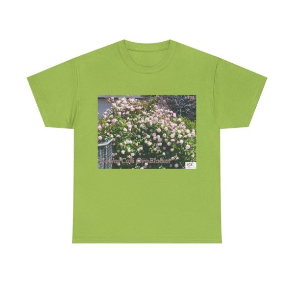 Product Image and Link for Unisex Heavy Cotton Tee:  “SoNorCali(tm)” – “OroBloom(tm)” – Blank Sleeves
