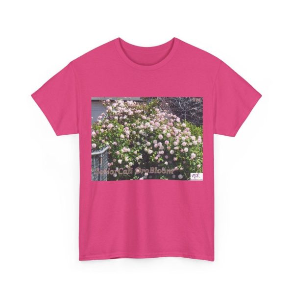 Product Image and Link for Unisex Heavy Cotton Tee:  “SoNorCali(tm)” – “OroBloom(tm)” – Blank Sleeves