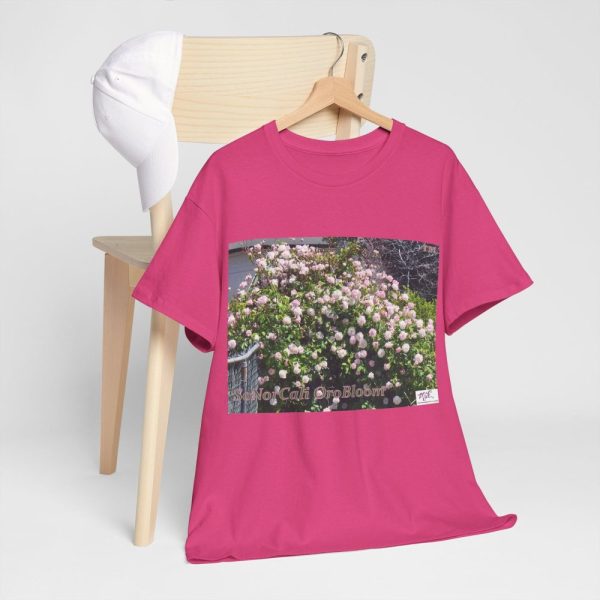 Product Image and Link for Unisex Heavy Cotton Tee:  “SoNorCali(tm)” – “OroBloom(tm)” – Blank Sleeves