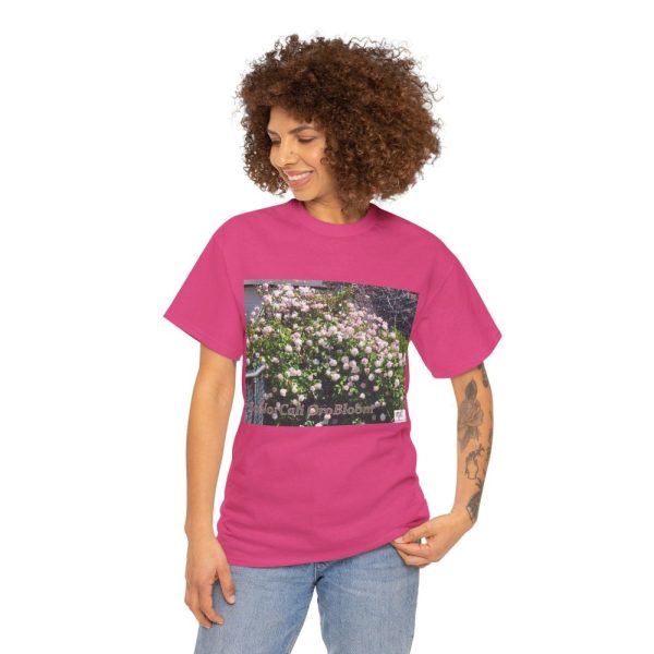 Product Image and Link for Unisex Heavy Cotton Tee:  “SoNorCali(tm)” – “OroBloom(tm)” – Blank Sleeves
