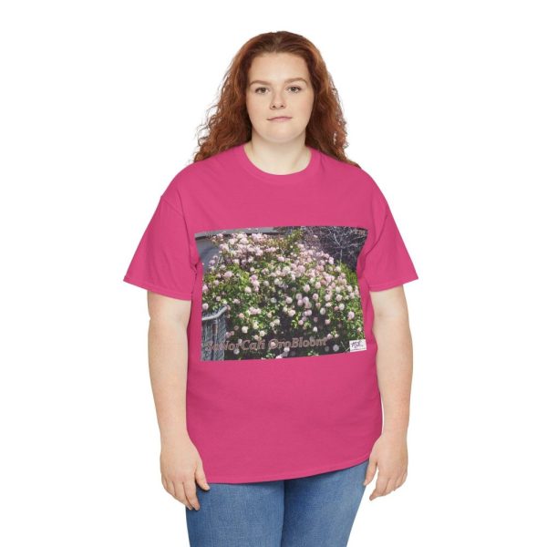 Product Image and Link for Unisex Heavy Cotton Tee:  “SoNorCali(tm)” – “OroBloom(tm)” – Blank Sleeves