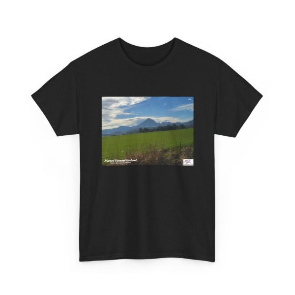 Product Image and Link for Unisex Heavy Cotton Tee:  “Mount Vernon Verdant(tm)” – Blank Sleeves