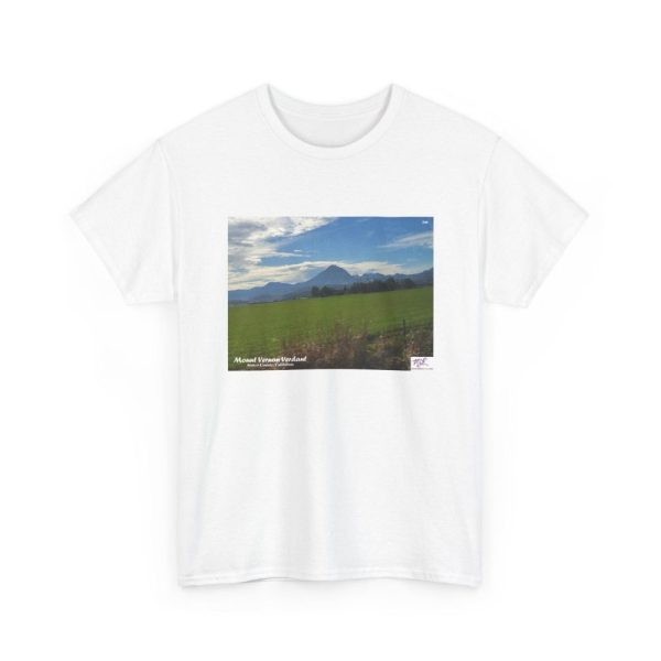 Product Image and Link for Unisex Heavy Cotton Tee:  “Mount Vernon Verdant(tm)” – Blank Sleeves