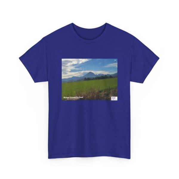 Product Image and Link for Unisex Heavy Cotton Tee:  “Mount Vernon Verdant(tm)” – Blank Sleeves