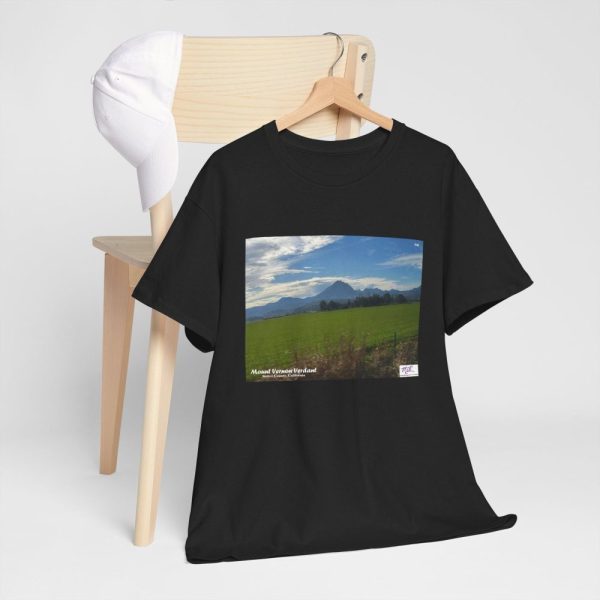 Product Image and Link for Unisex Heavy Cotton Tee:  “Mount Vernon Verdant(tm)” – Blank Sleeves