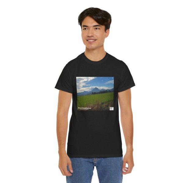Product Image and Link for Unisex Heavy Cotton Tee:  “Mount Vernon Verdant(tm)” – Blank Sleeves