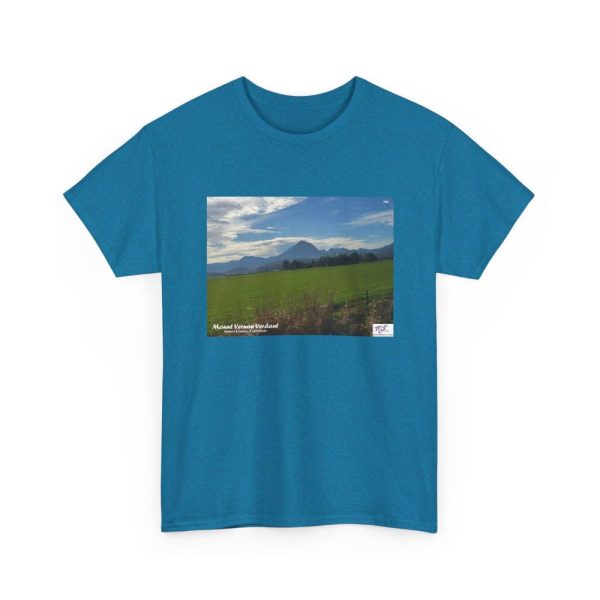 Product Image and Link for Unisex Heavy Cotton Tee:  “Mount Vernon Verdant(tm)” – Blank Sleeves